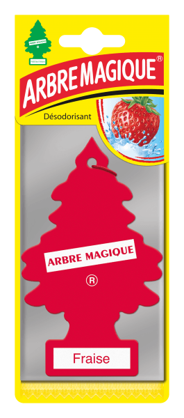 Désodorisant Arbre Magique Fraise ARBRE MAGIQUE ABR4 : CAR WASH PRODUCTS -  Produits de lavage automobile